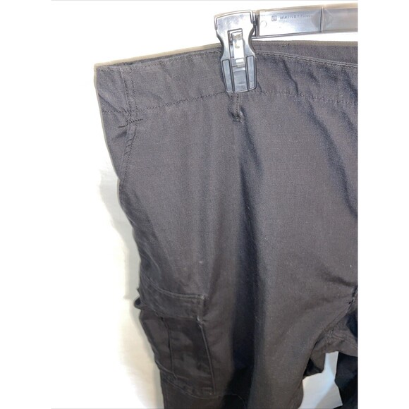 Propper Men’s Cargo Pants Size 46x31 Black Military Outdoors Missing Loops - Picture 5 of 14